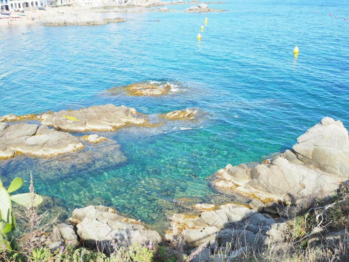 Apartamento En Calella De Palafrugell Con Vistas Al Mar, Piscina Y Terraza Eksteriør billede